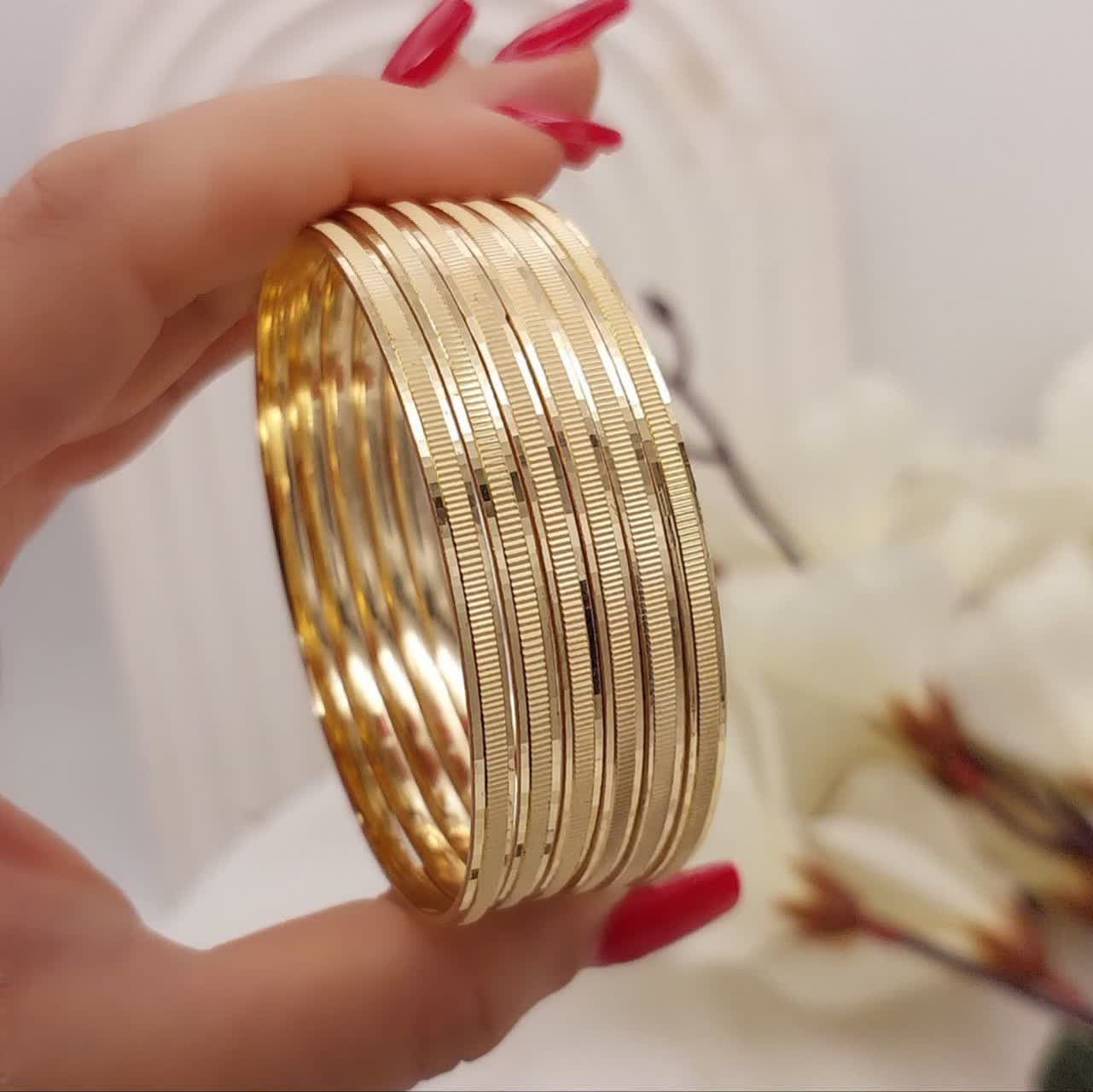 تصویر النگو طرح طلا 