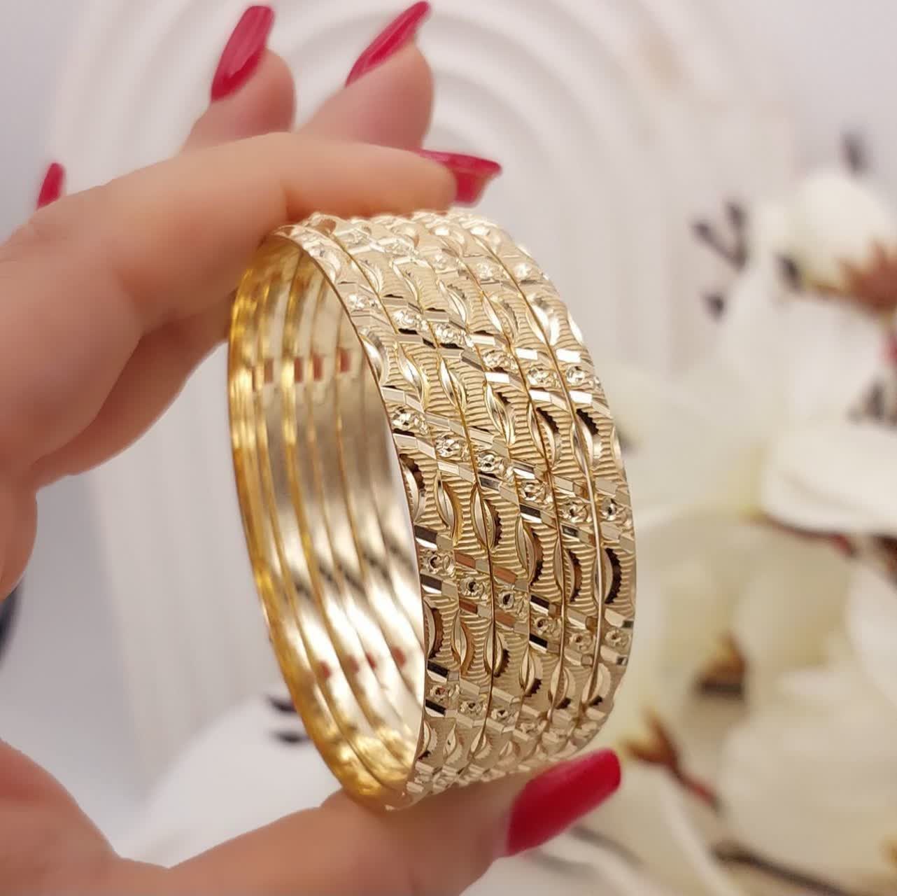 تصویر النگو طرح طلا 